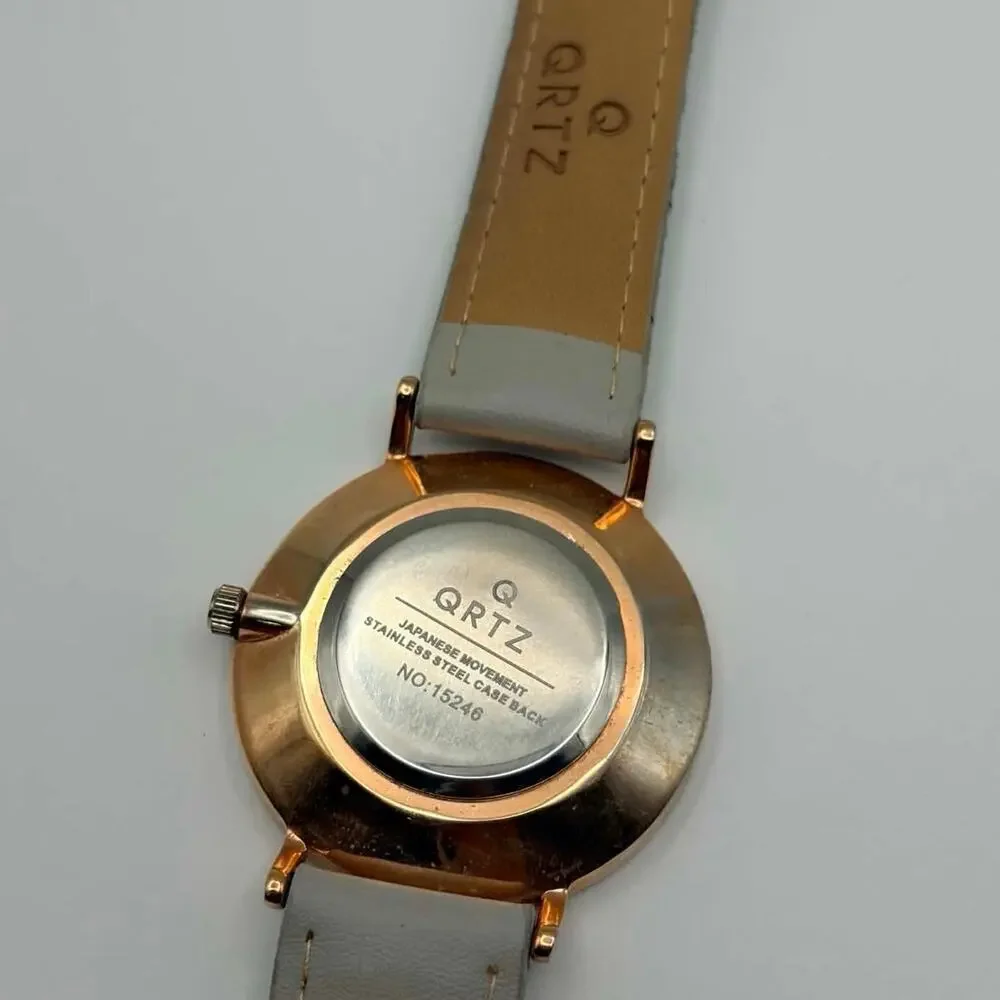 Silver & Pink Shimmer Watch